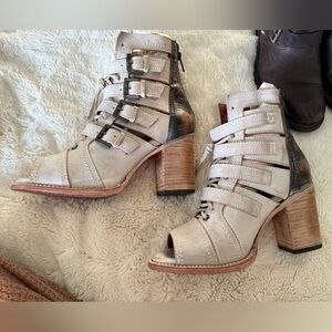 Freebird Leather Ankle Boots